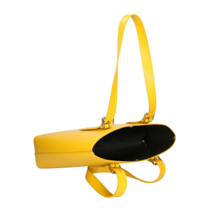 Borsa a spalla da donna - Modello Germana - 100% pelle - 35.0 x 33.0 x 15.0 cm