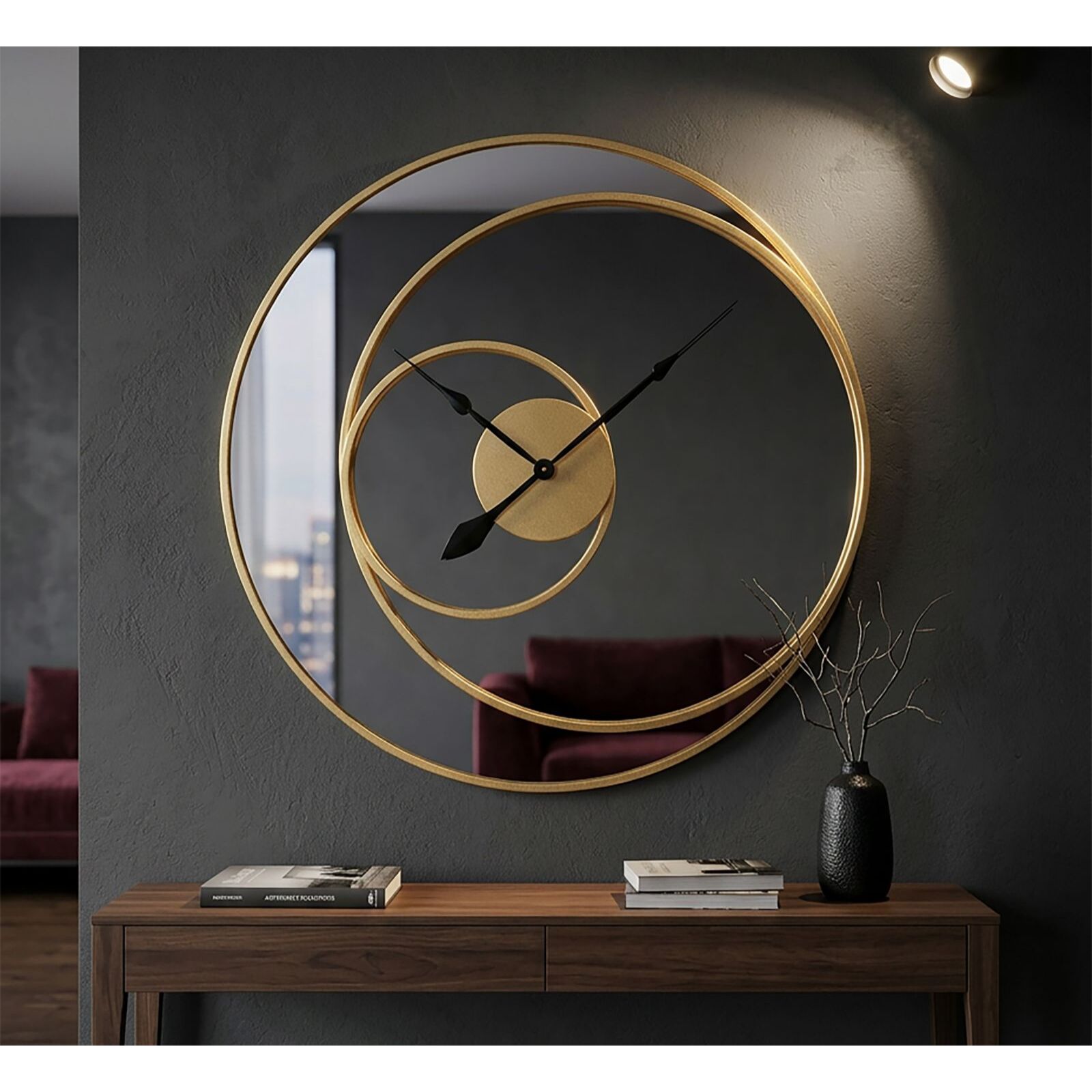 OROLOGIO SPECCHIO CM Ø 90X5,5