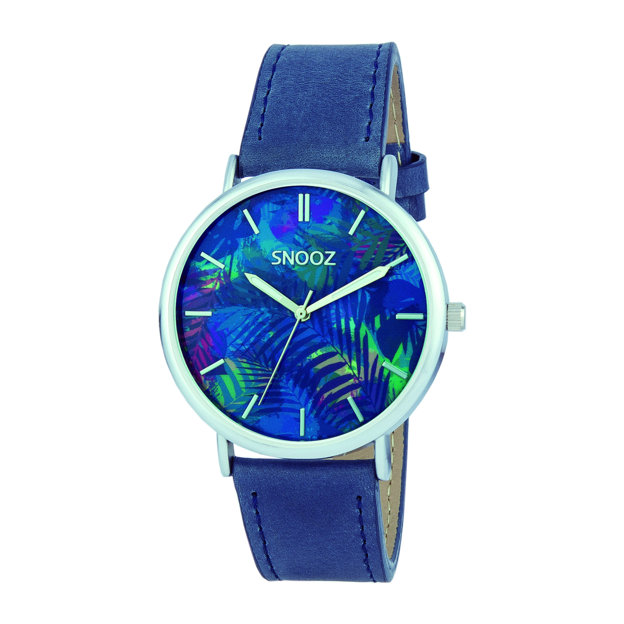 Reloj Snooz SAA1041-73 Unisex Analogico Cuarzo con Correa de Piel