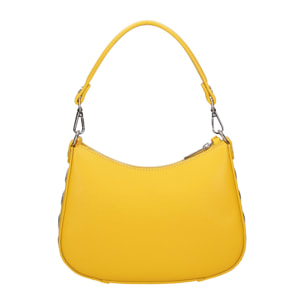 Borsa a spalla da donna In Vera pelle Made in Italy 26x18x4 cm