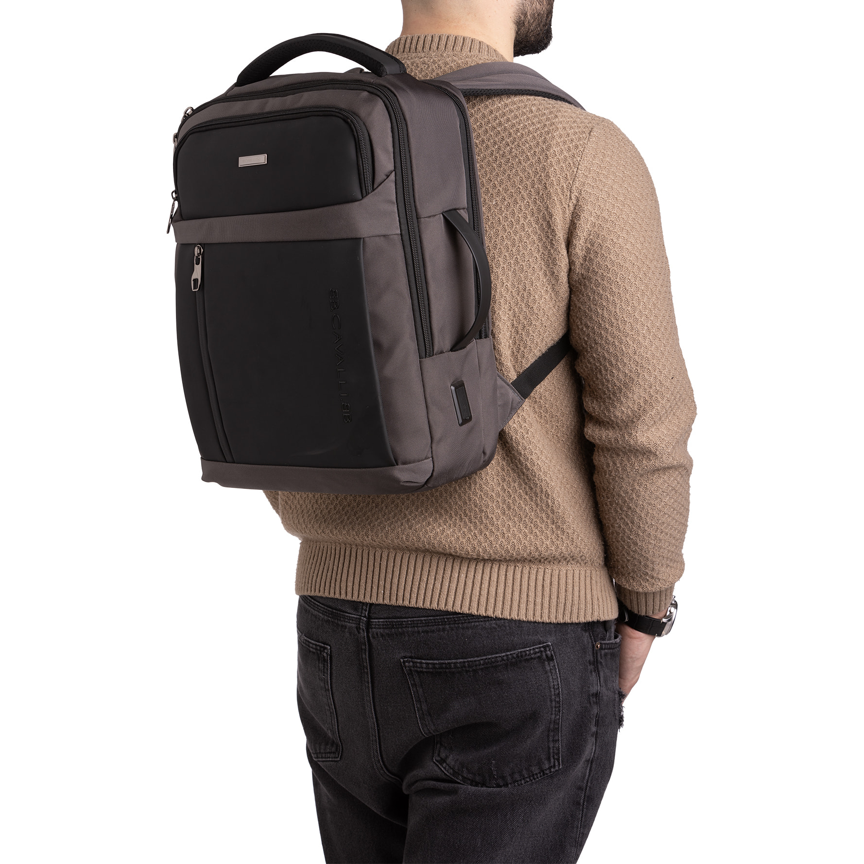 Zaino  da uomo Textile Polyester 43x30x18 cm