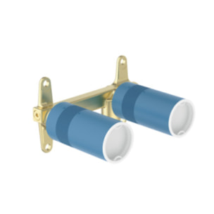 Mitigeur lavabo encastré Conca chrome + Corps encastré