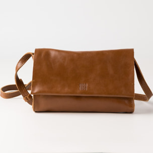 Bandolera BIBA Chester Buff de piel