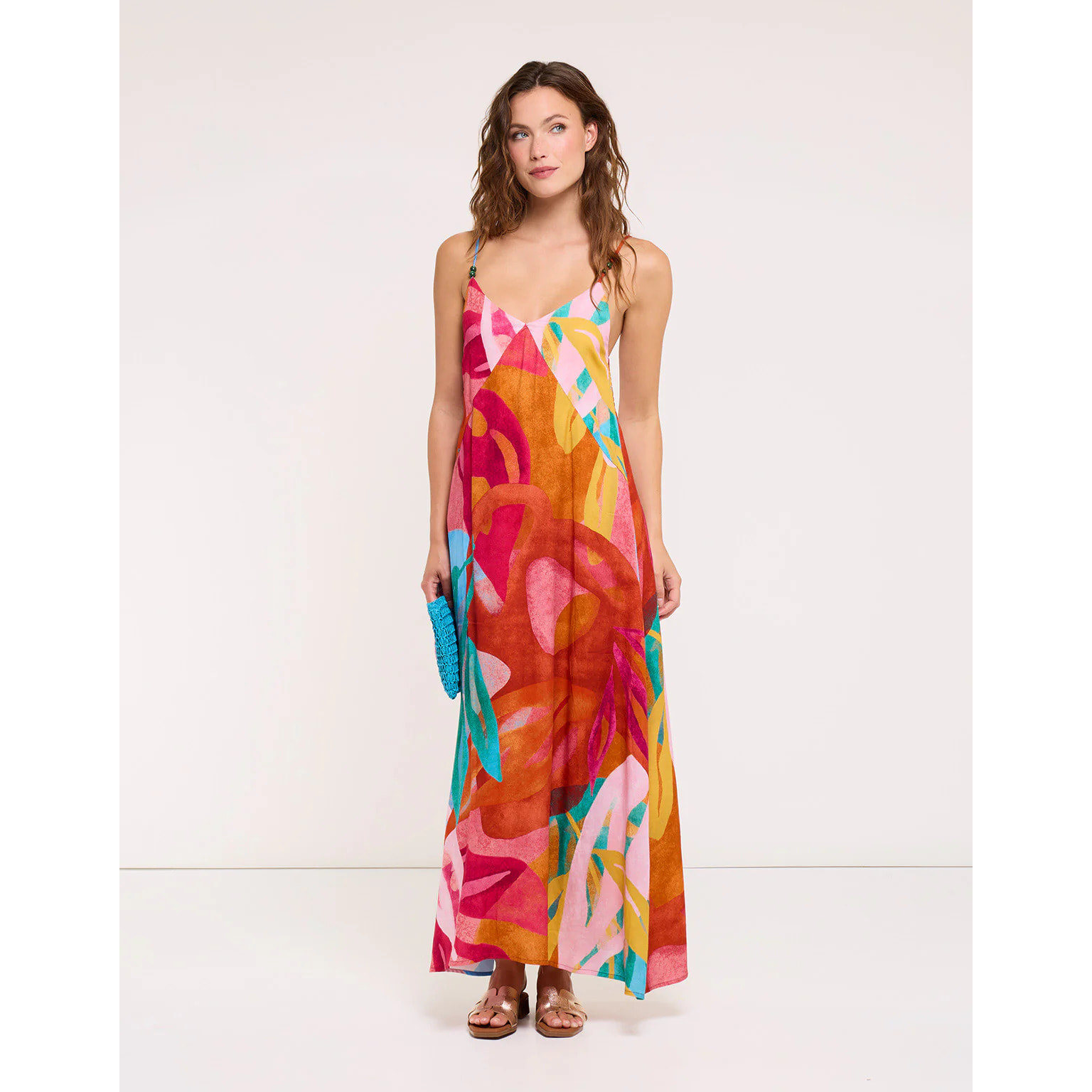 Vestido Largo Multicolor - Mistery