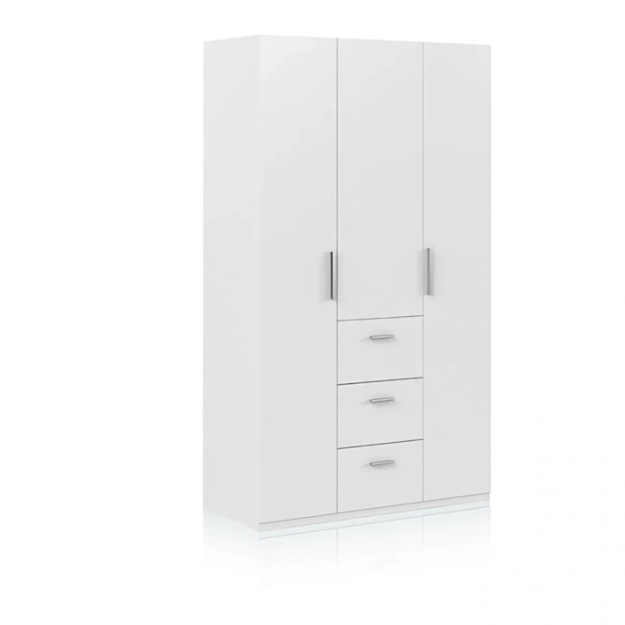 Armario Lexor 3 puertas Blanco Brillo