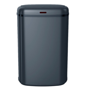 Poubelle automatique inox LOGAN gris 58L