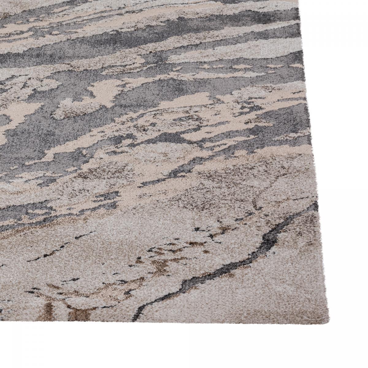 Tapis salon et chambre tissé motif géométrique KOHE