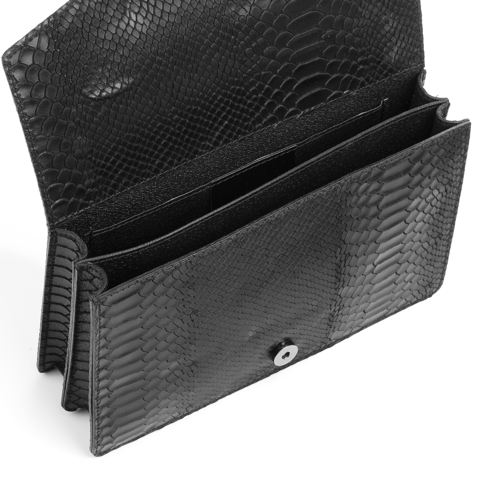 Luce Borsa a mano Donna.Pelle autentica Camoscio Inciso Serpente