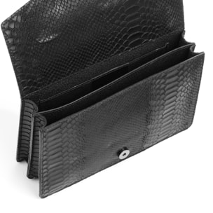 Luce Borsa a mano Donna.Pelle autentica Camoscio Inciso Serpente