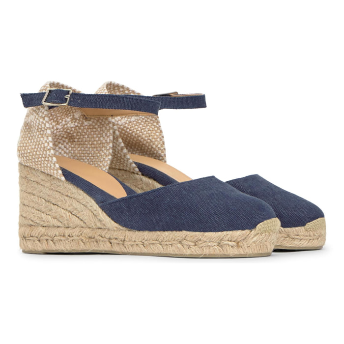 Alpargata cuña de yute 7cm