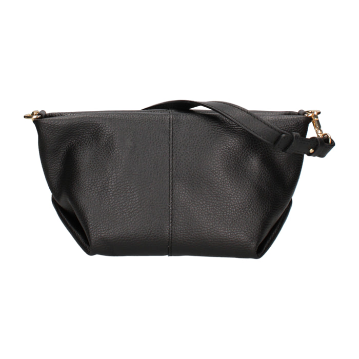 Borsa a spalla da donna In Vera pelle Made in Italy 30x15x12 cm