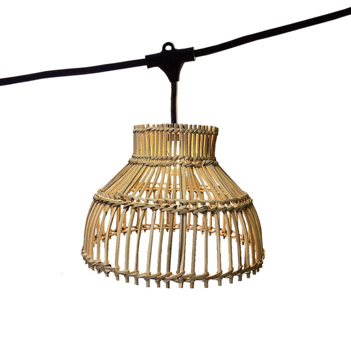 Guirlande connectable AMELIA 7 ampoules E27 6M