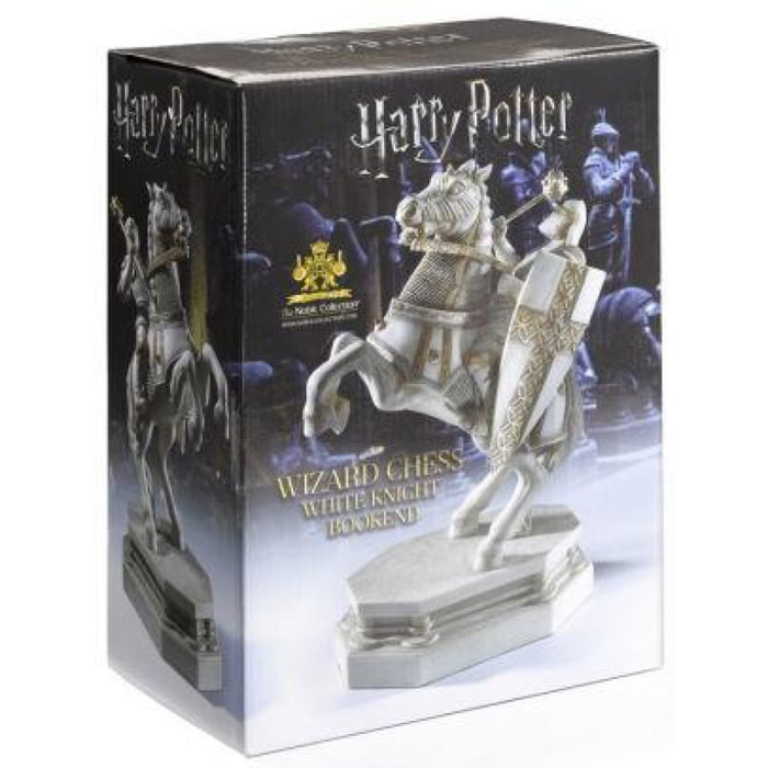 Harry Potter Fermalibri Statua / Pedina Cavaliere Bianco Noble Collection