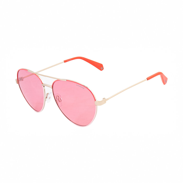 Polaroid - lunettes de soleil pour femme - rose - verres : rose - UV : catégorie 1