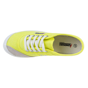 Zapatillas Sneaker para Hombre - KAWASAKI Original Neon Canvas Shoe K202428 5001 Safety Yellow