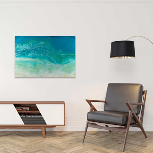 Tableau bleu fluide Tableau alu Dibond