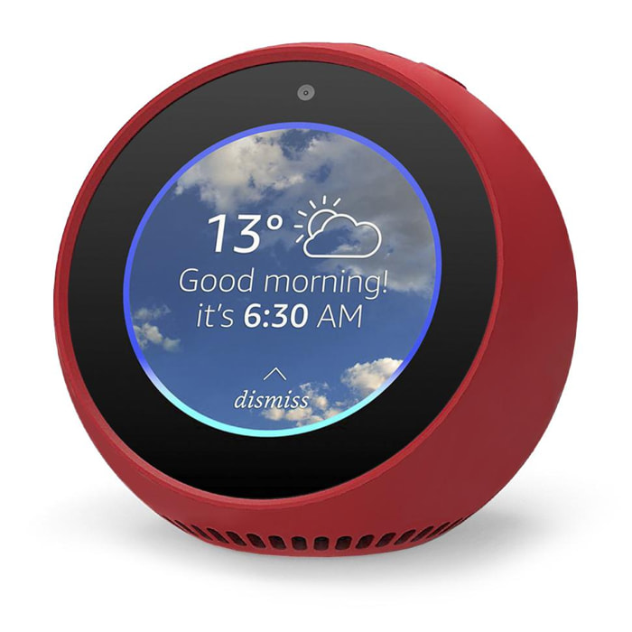 Carcasa de silicona para Amazon Echo Spot