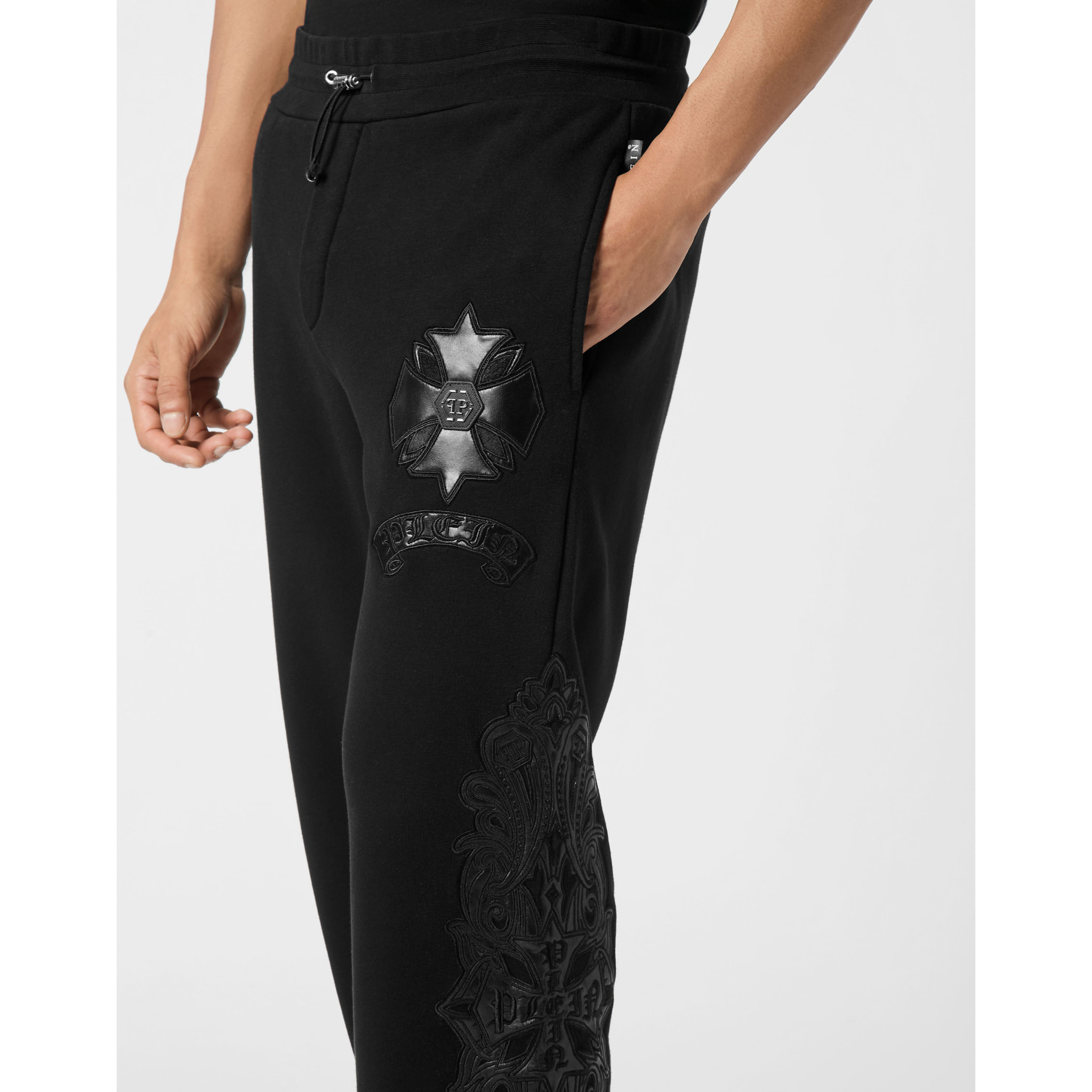 PHILIPP PLEIN Pantaloni da jogging CHROME