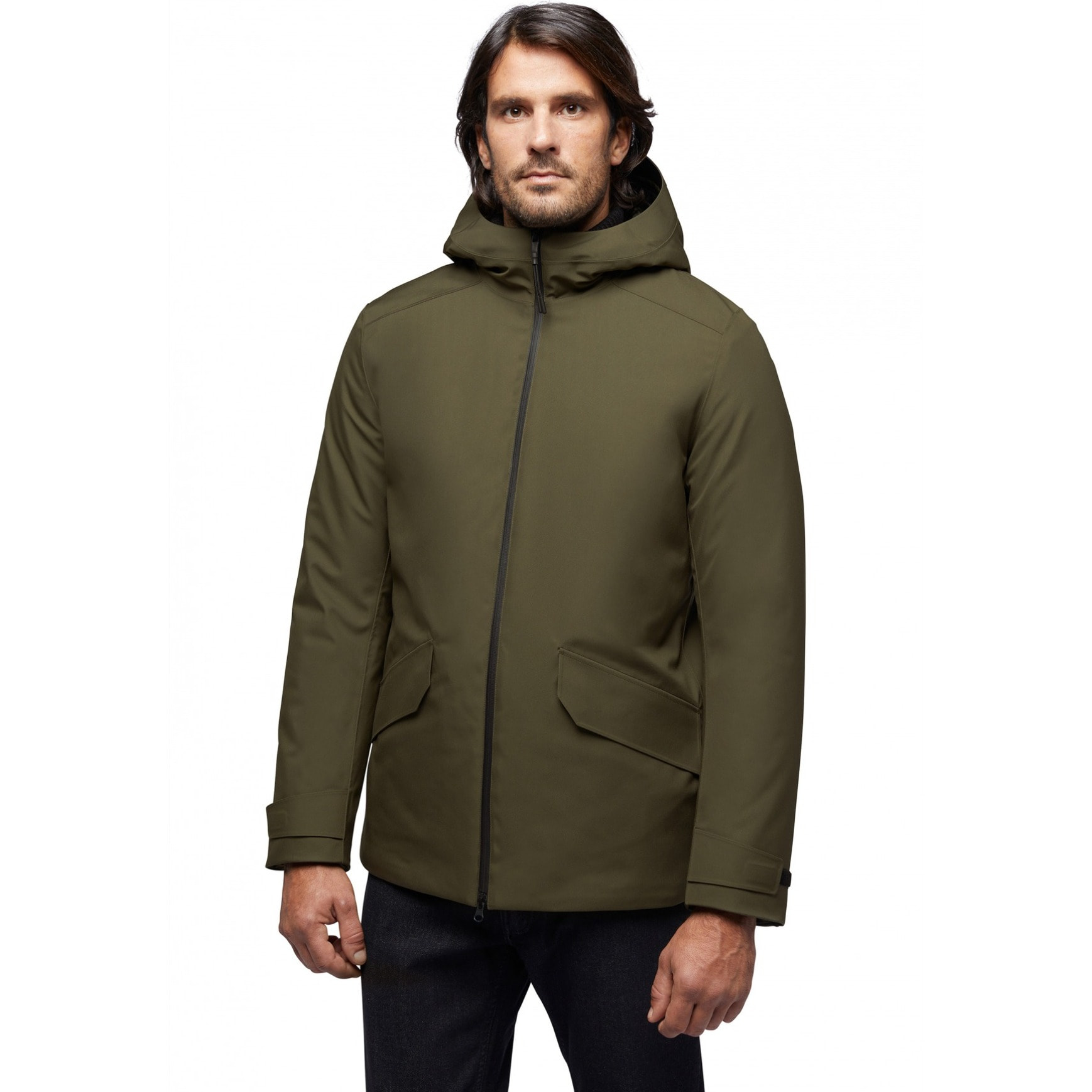 Chaquetas Hombre de la marca GEOX  modelo M CLINTFORD Green