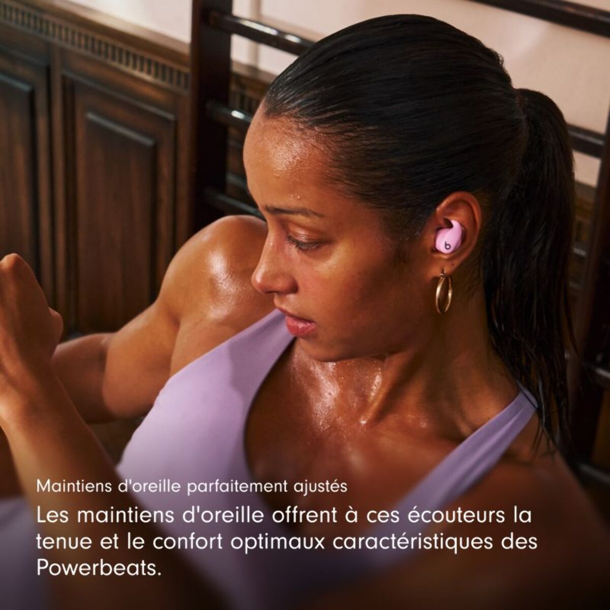 Ecouteurs sport BEATS Powerbeats Fit Rose