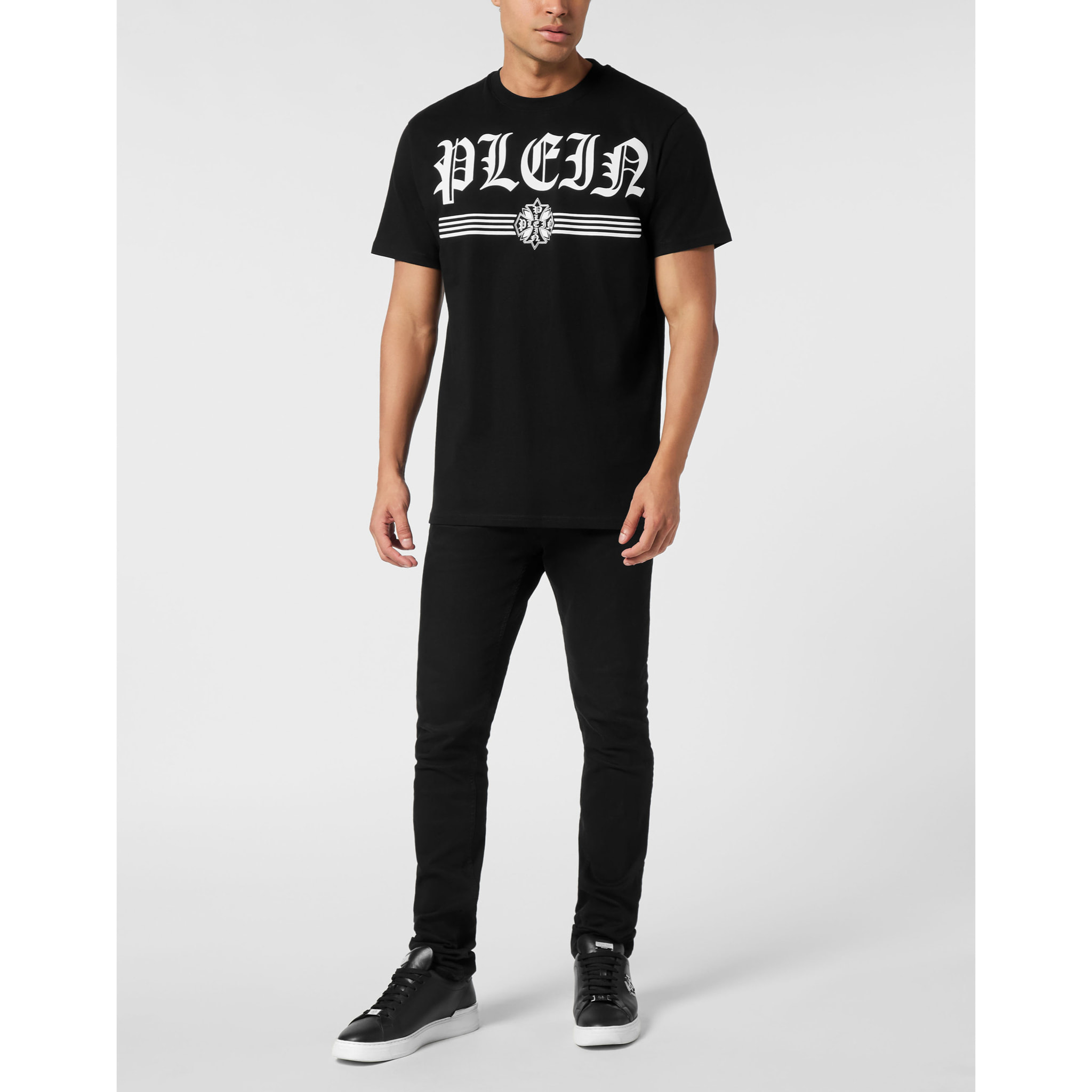 PHILIPP PLEIN Camiseta Cuello Redondo Ss GOTHIC PLEIN