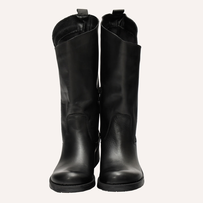 Stivaletto in vera pelle