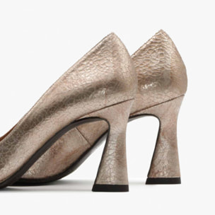 ZAPATOS DE SALÓN DORADOS ROA