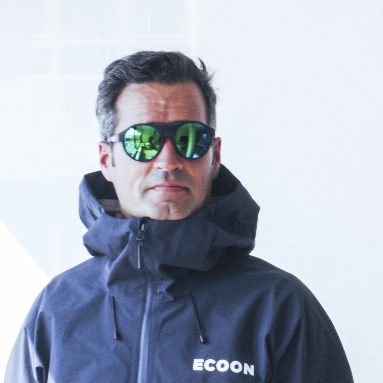 Gafas de sol OCEAN RODAS - montura negra mate / lentes Revo rojas