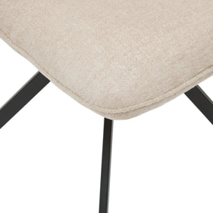 Chaise pivotante Gira H.88cm beige