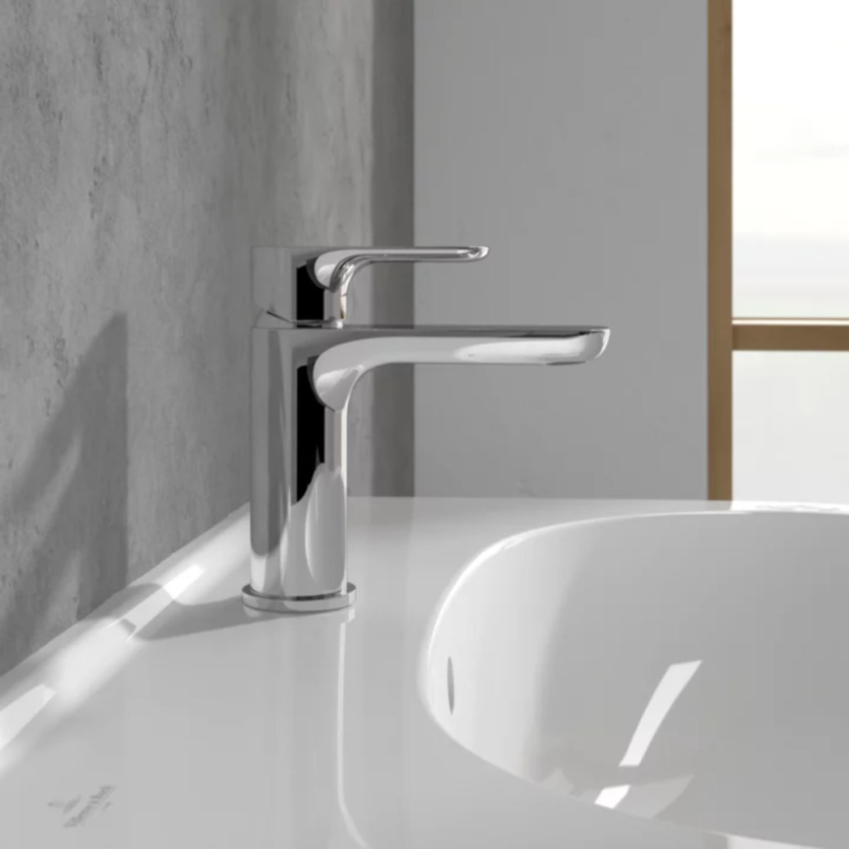 Mitigeur lavabo O.novo sans tirette chrome
