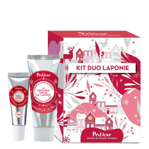 La Véritable Crème de Laponie - Kit Duo Crème Visage et Zones sensibles 25ml + Baume Lèvres 10ml