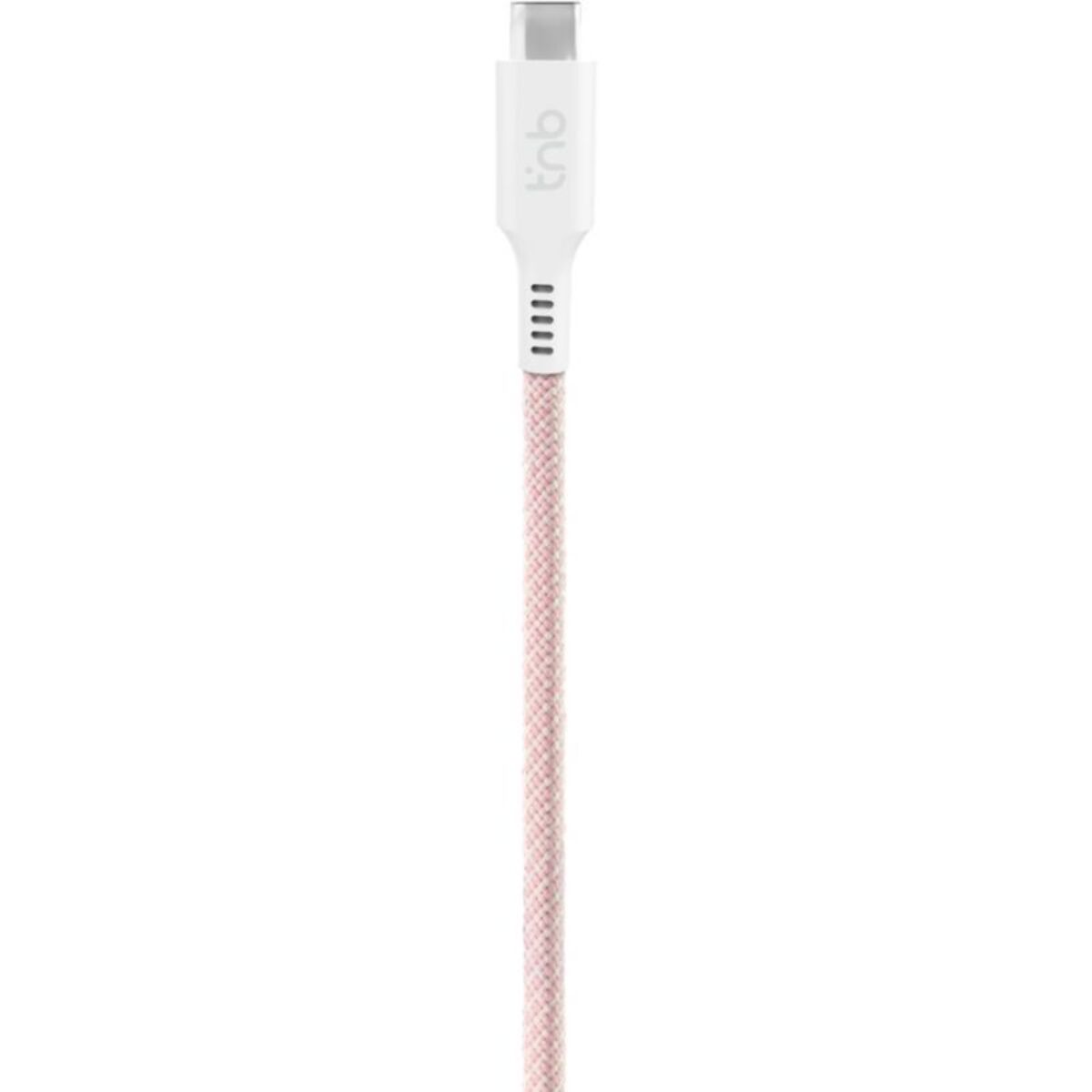 Câble de charge TNB USB-C/USB-C 1.5m gaine aimantée rose