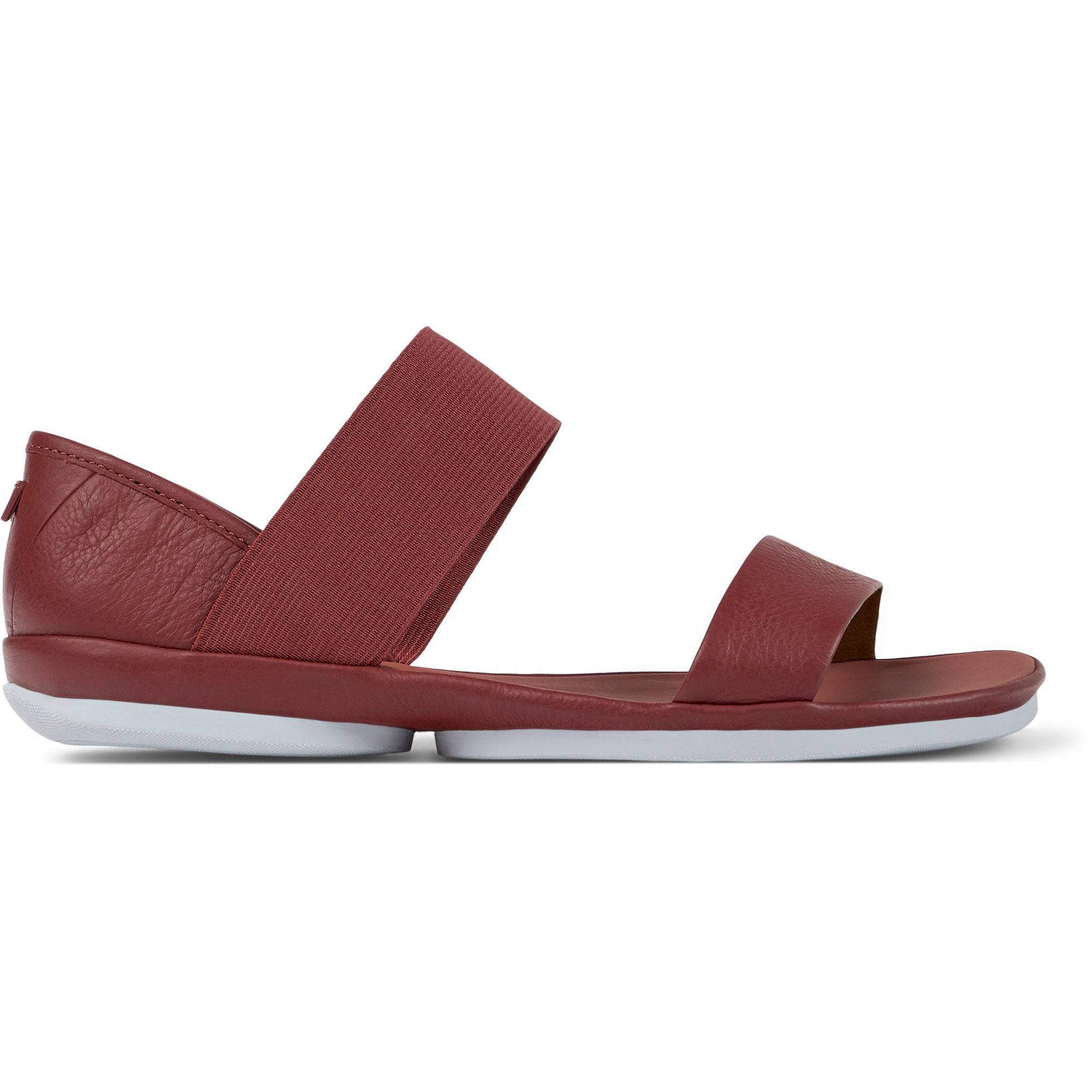 Sandalias - CAMPER Right Nina - Rojo - Cuero liso