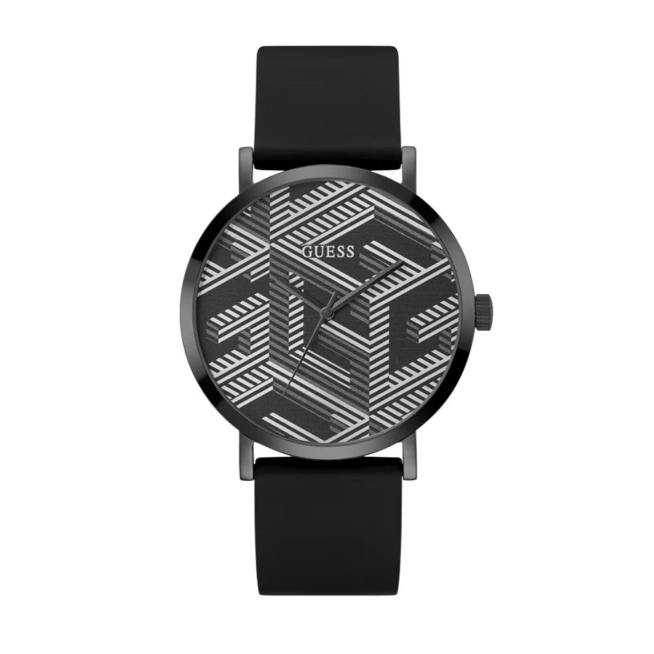 Reloj Guess GW0625G3 Hombre Analogico Cuarzo con Correa de Silicona