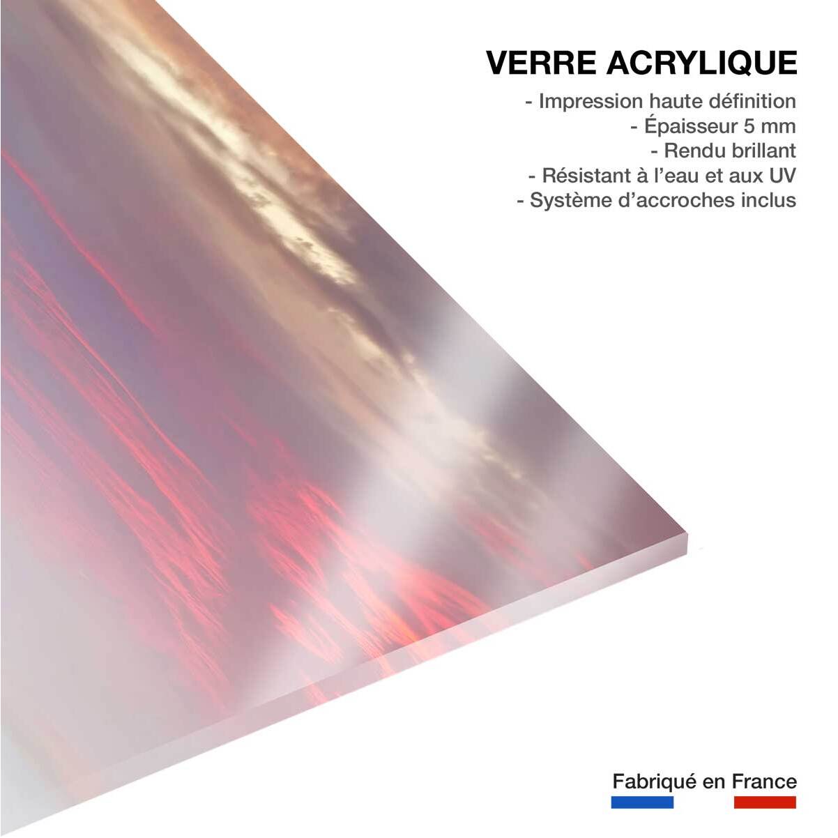 Tableau Bateau naufrage fantôme Tableau plexiglas