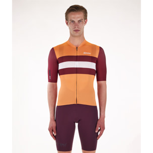 Sleek Bengal - Maglia - Arancione - Uomo