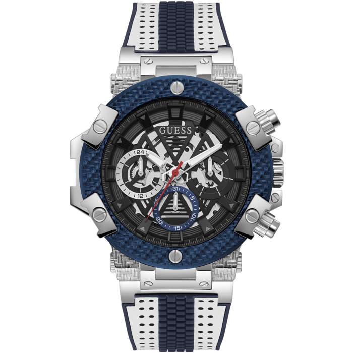 Guess Orologio Analogico Al Quarzo Carbon