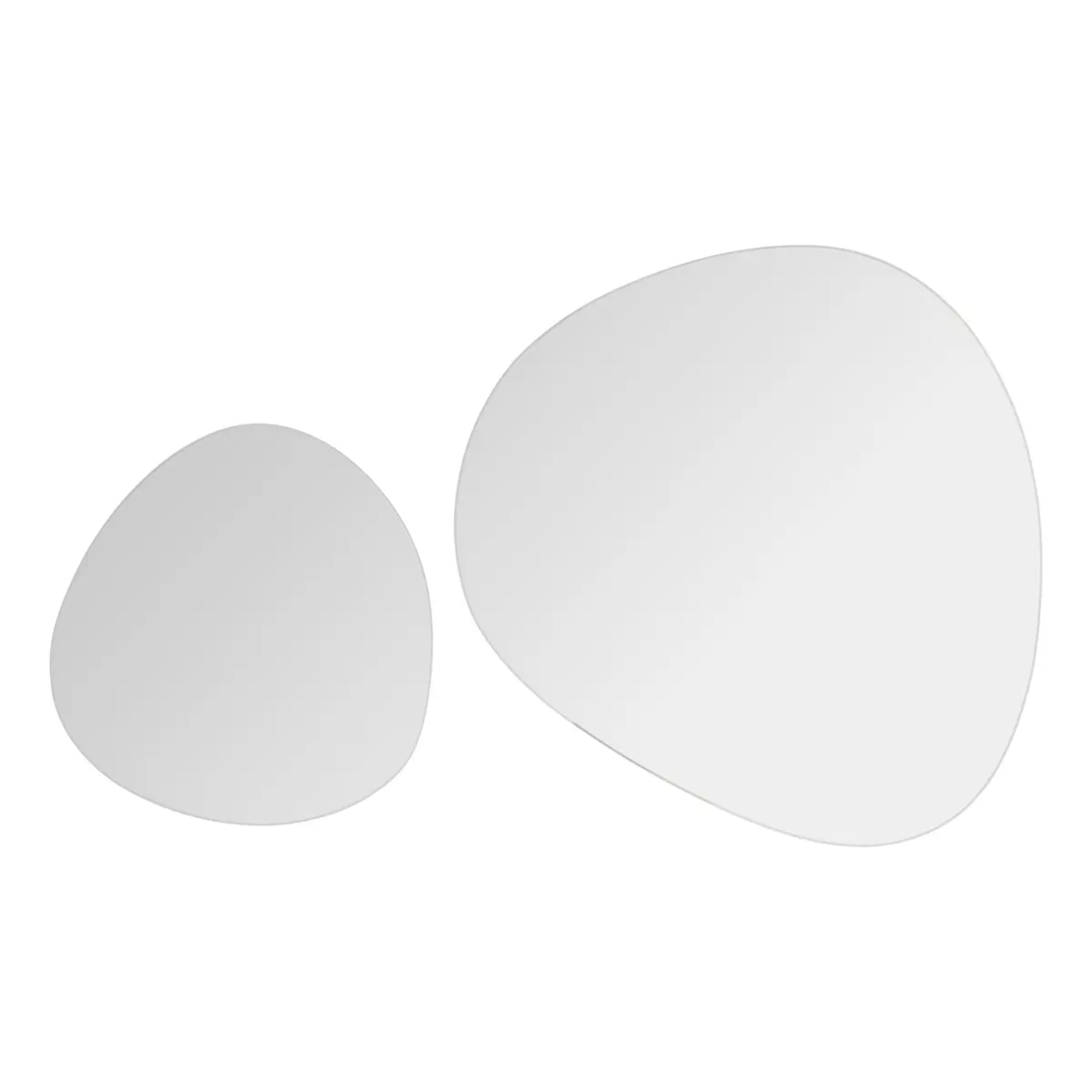 Lots de 2 miroirs adhésifs D20/30cm