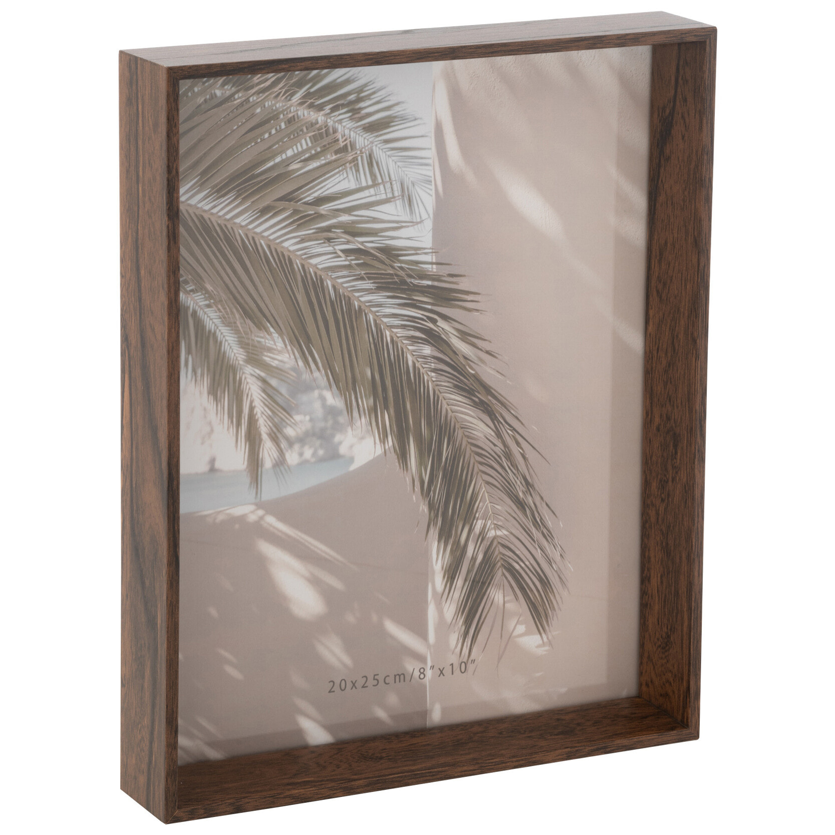 J-Line cadre photo Moira - bois - marron - large