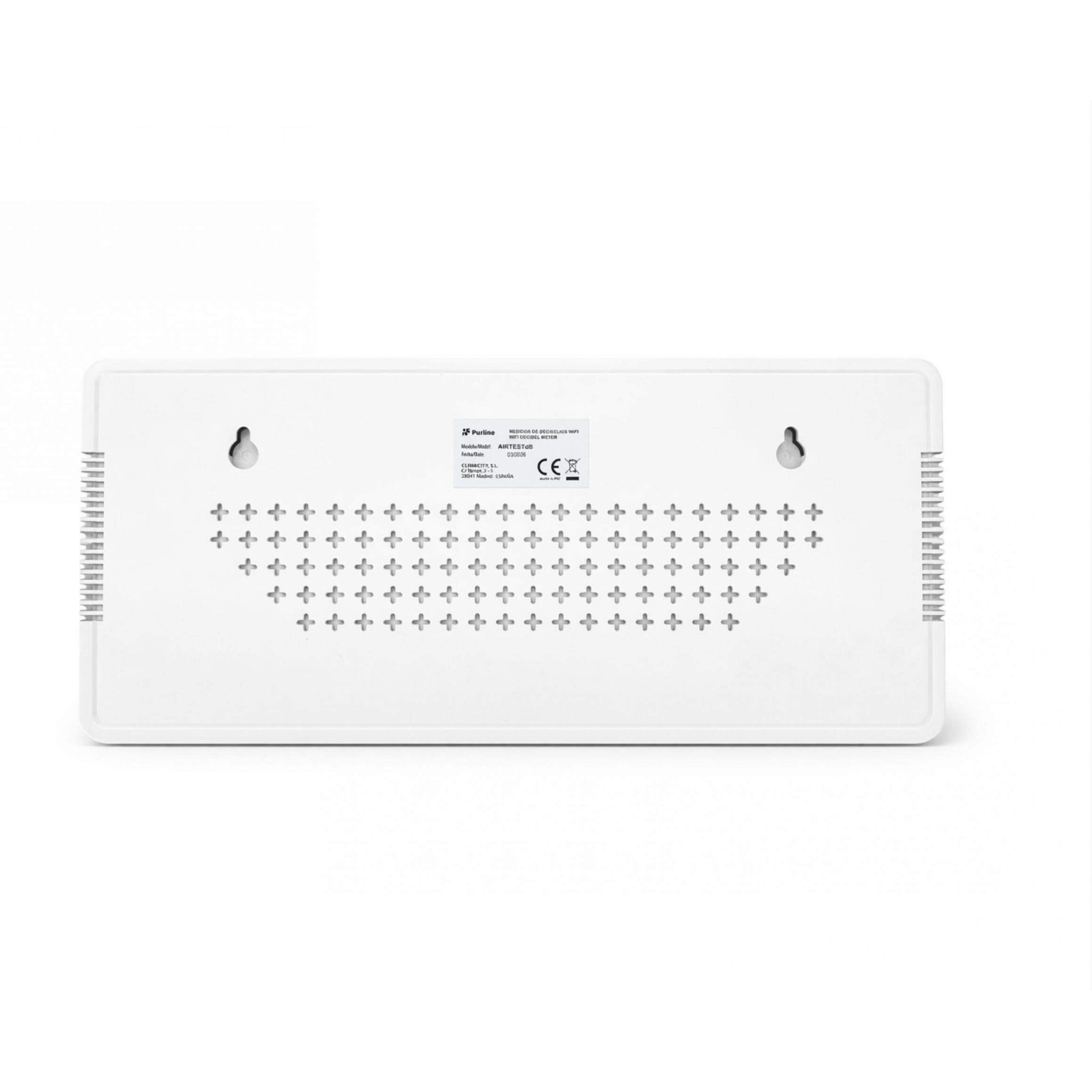 Medidor de Decibelios WIFI con control por App AIRTESTdB PURLINE
