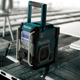 Radio de construcción MAKITA de 12 a 40 V de iones de litio - Sin batería ni cargador - MR004G