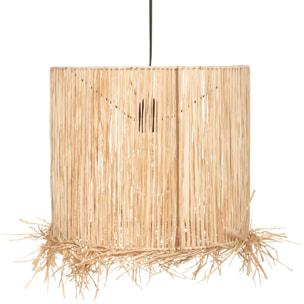 Lámpara de techo Raphia Haci Nature H 38