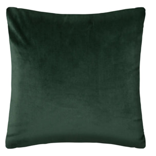 Housse de coussin "Tropique" vert cèdre 40x40cm