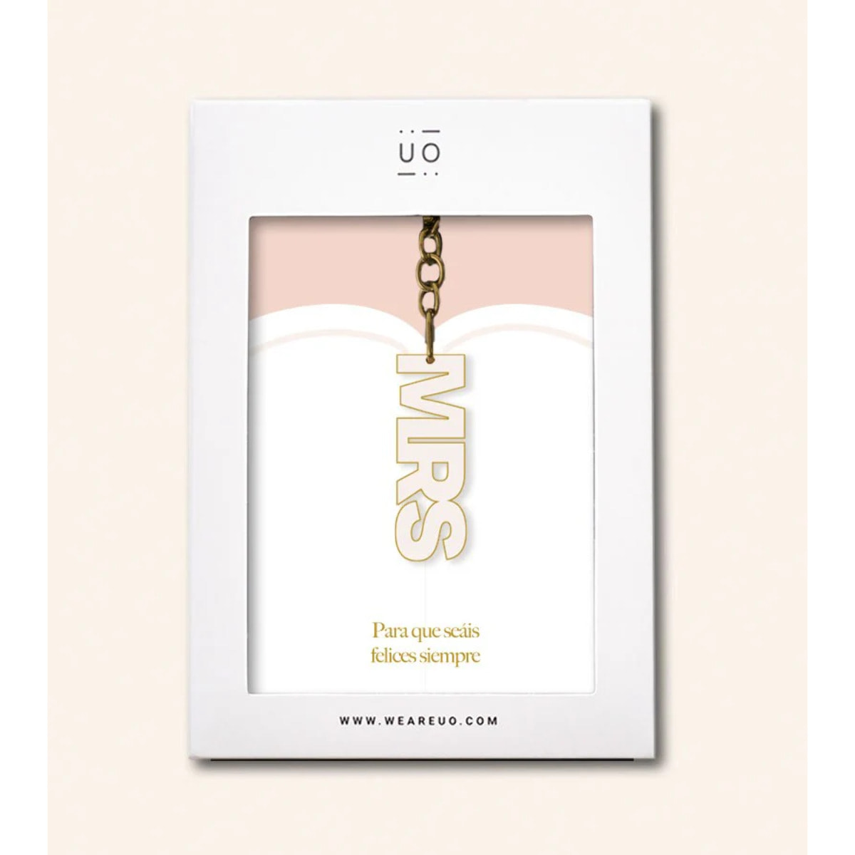 Llavero metálico "Mrs"