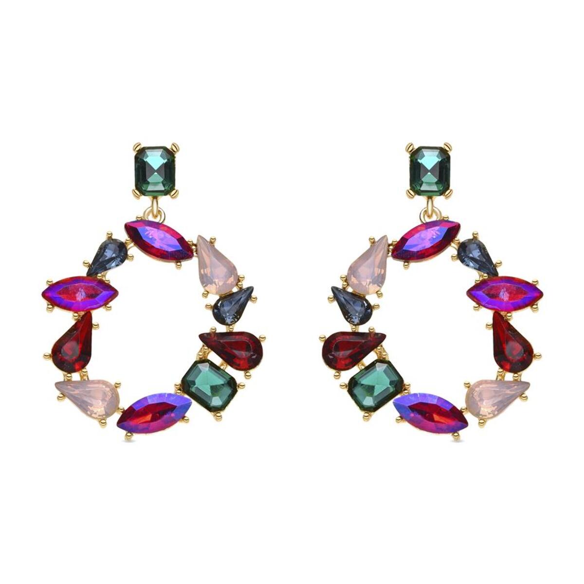 Pendientes Lux by Lux acabados oro 18k