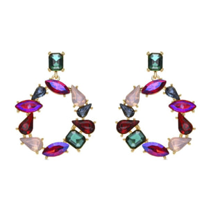 Pendientes Lux by Lux acabados oro 18k