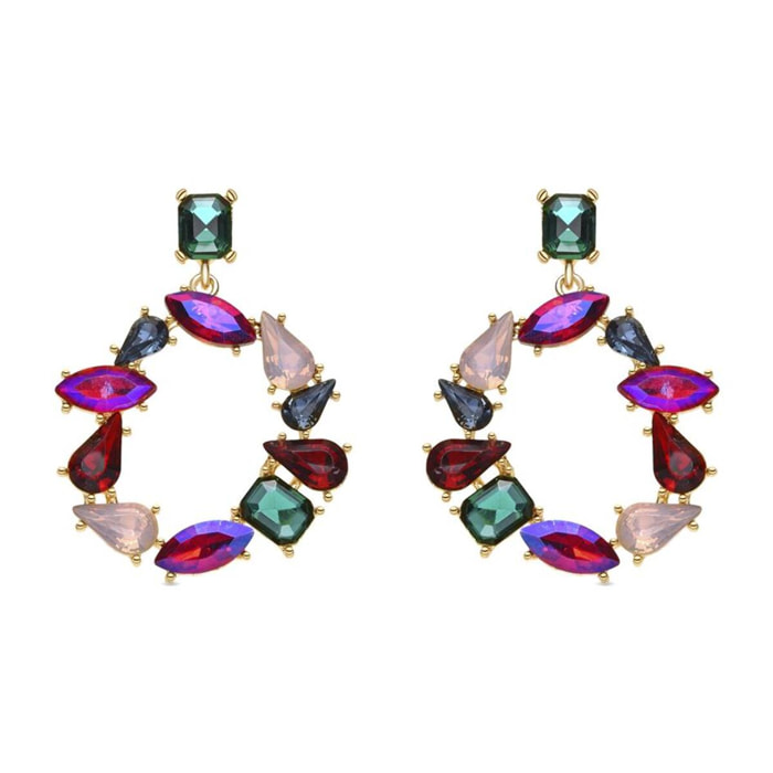 Pendientes Lux by Lux acabados oro 18k