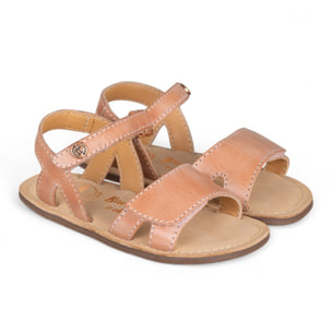 SANDALIA BAREFOOT PIEL CHETTO ESTILO CLÁSICO ROSA
