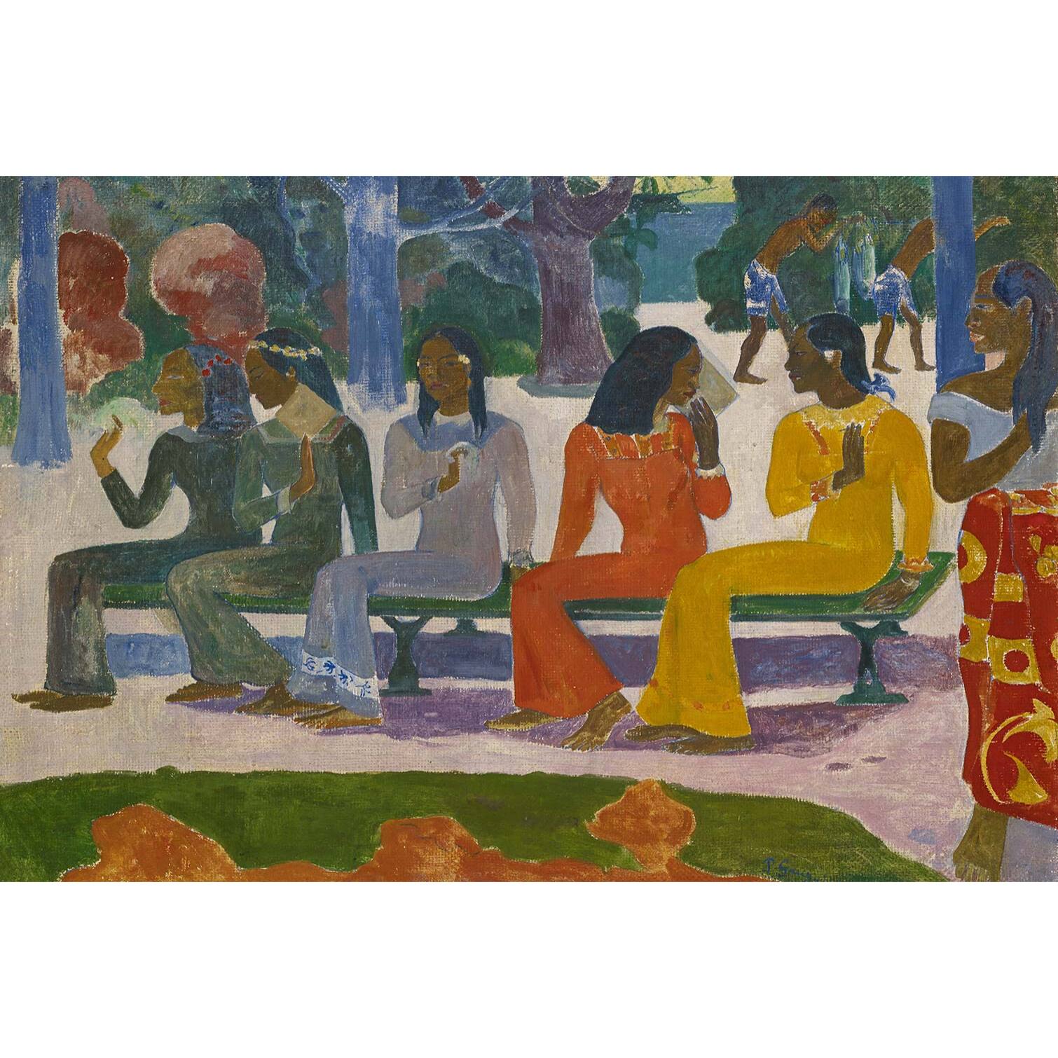 Tableau ta matete de paul gauguin  Tableau plexiglas