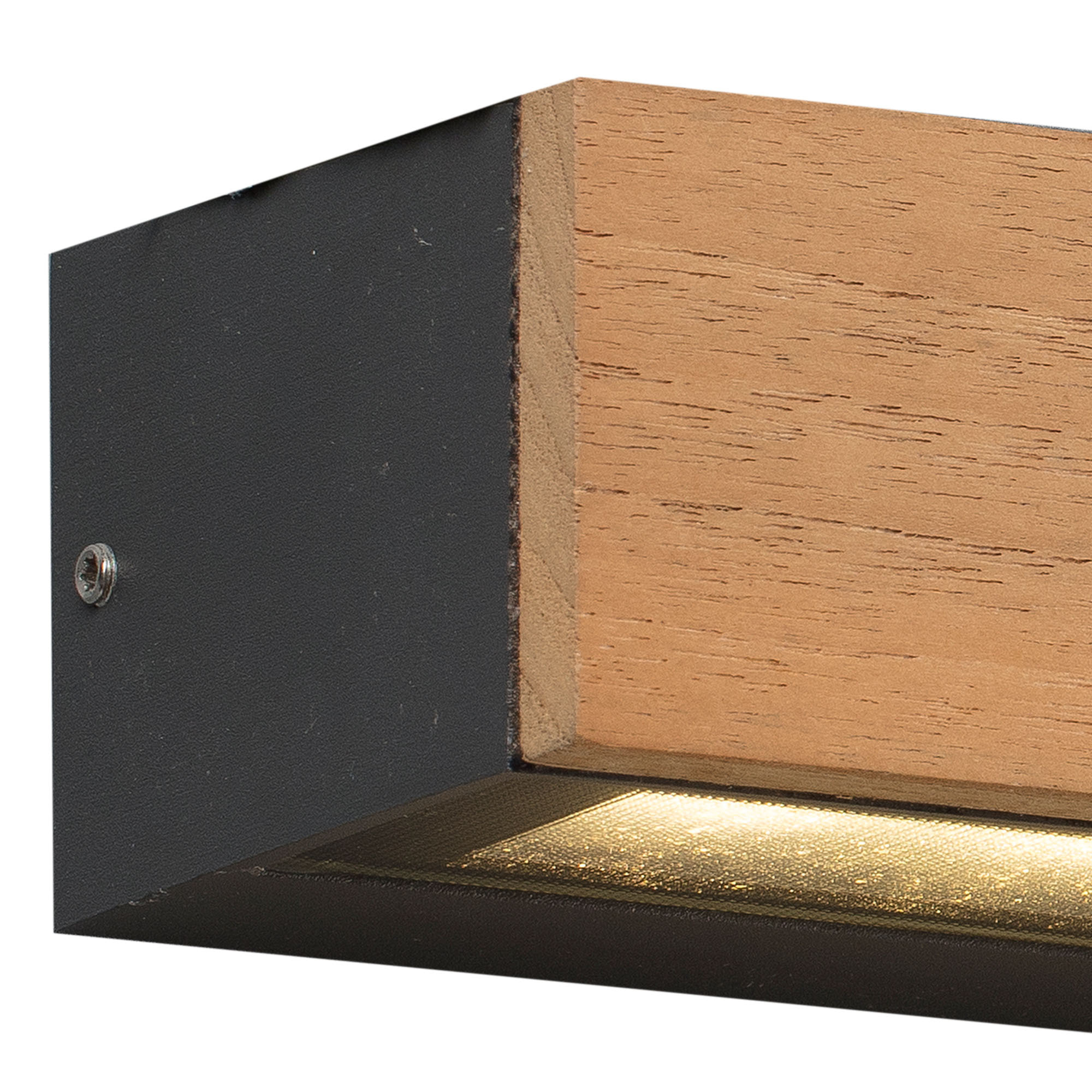 LAKO LED Lampe applique bois
